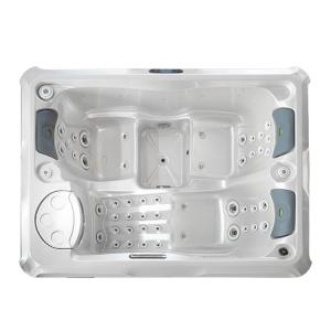 Quality E-361S America Imported Aristetch Acrylic Outdoor Whirlpool Jacuzzzi Bath Tub for 3 Persons wholesale