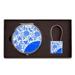 Office Promotional Business Gifts Advertising Luxury Pen Keychain Set