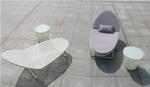Leisure Aluminium PE Rattan Lounge chairs Outdoor Garden patio Beach chair
