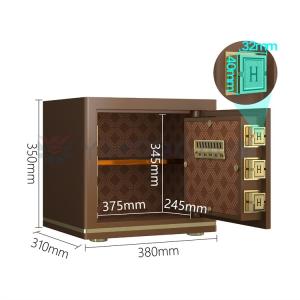 Quality H13.78 Inch Smart Office Safe Box Electronic Dual Alarm YB/N7-35 wholesale