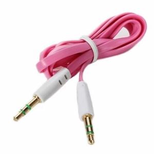 Quality AUX 3.5mm Stereo cable Flat cable Style wholesale