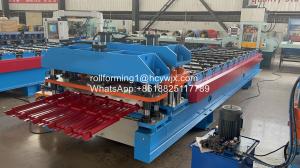 Quality Rib Tile Roofing Cold Roll Forming Machine For Color Steel Plate wholesale