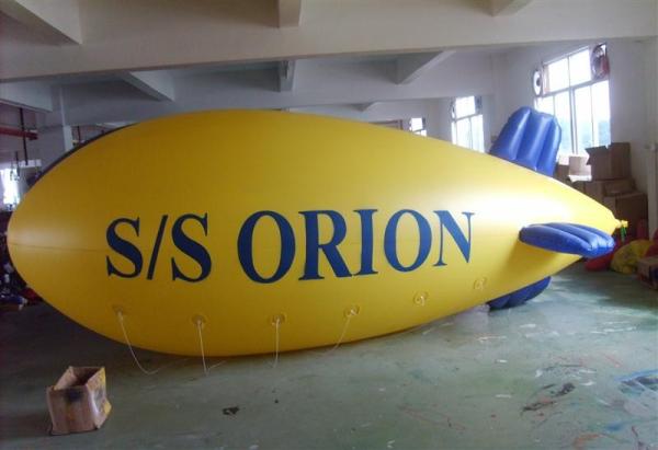 Cheap advertising inflatable giant flying blimp for sale for sale