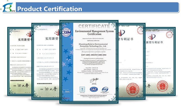 330*180*220cm Underground Type MBR Sewage Treatment Systems for Water Treatment Plant