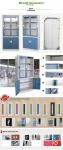 Two different color steel stoarge cabinet FYD-W019,H1850XW900XD400mm,In stock