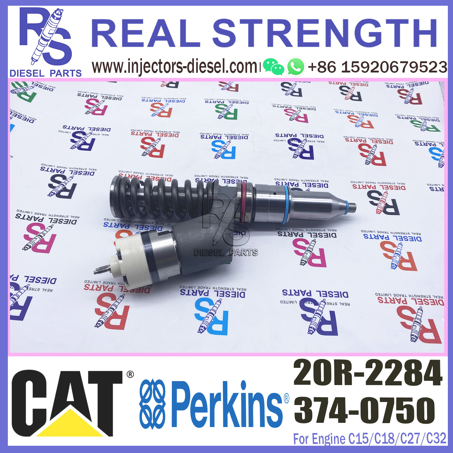 Diesel Engine Fuel Injector 20R-1264 386-1752 20R2284 20R-2284 for 3512 3508B 3516 3508 more series in good service