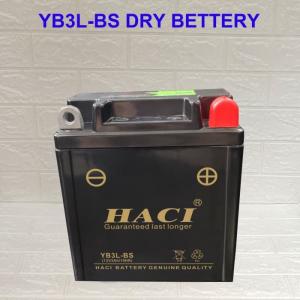 Quality Black YB3 Motorcycle Lead Acid Battery A Grade Moto Battery Replacement wholesale