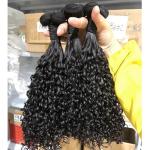 Fumi Brazilian Afro Bulk Kinky Curly Hair Extensions Double Drawn Virgin Cuticle