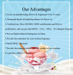 Concentrated Raw Material Ice Cream Flavours For Raspberry Ice Cream Food Flavor