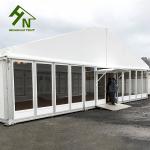 UV Resistant Temporary Party Tent Building 15HW Hardness Strong Aluminium