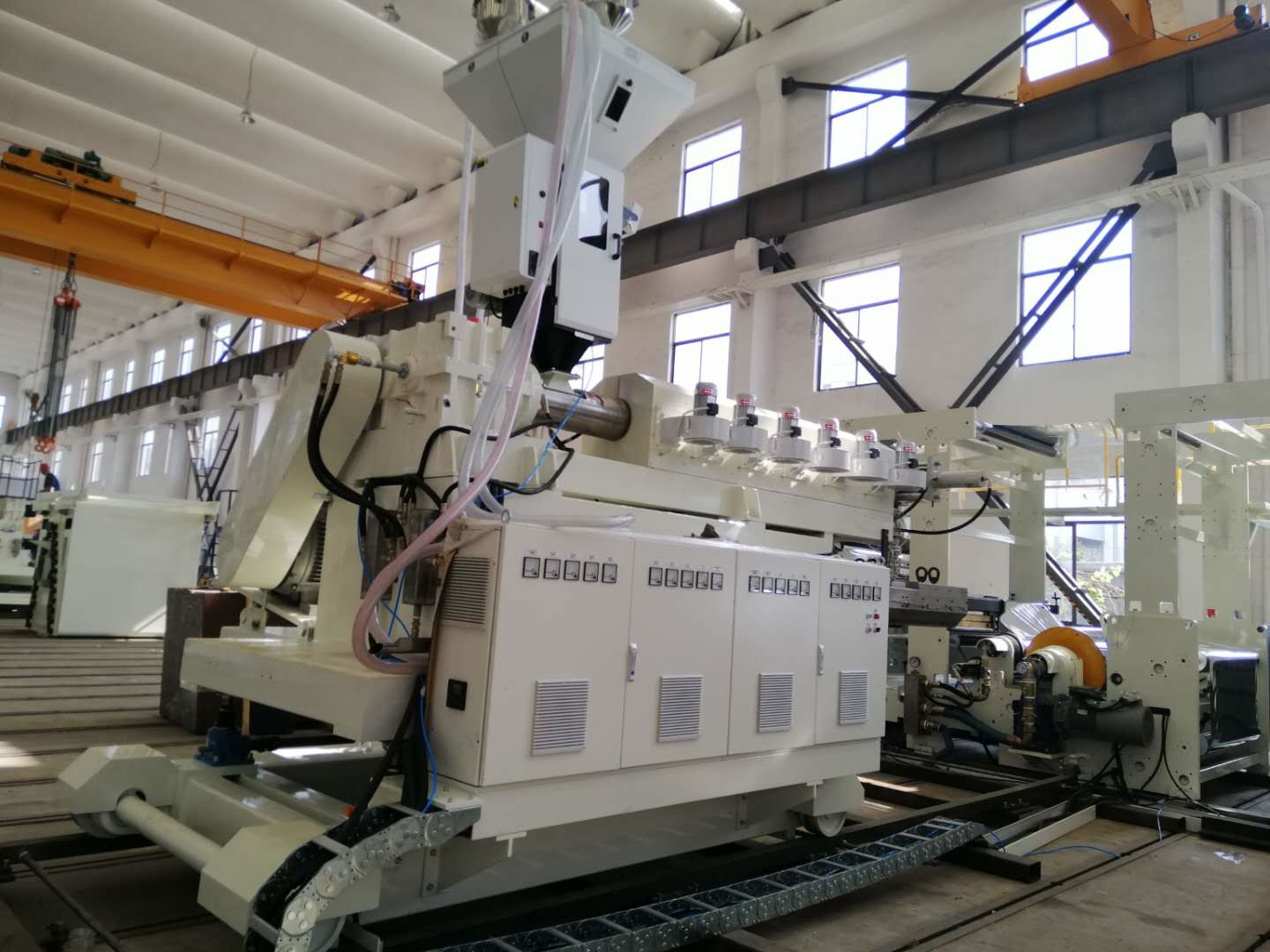 Computer Control 300kg/H 150m/Min Extruder Lamination Machine