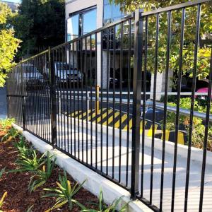 Quality Industrial 6x8 Cast Iron Black Tubular Pool Fencing Panels Agriculture wholesale