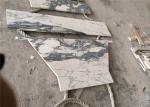 Seam Arabescato Marble Slab , Luxury Prefabricated Kitchen Countertops