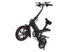Teenager Portable Folding Electric Bike 350W Simple And Fashionable Design