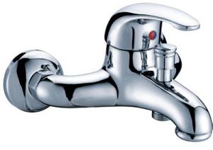 Quality Brass Wall Mounted One Handle Mixer Taps Shower Faucet , 0.05MPa - 0.9MPa wholesale