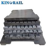 Single Shoulder Tie Plates Rail Tie Plate Sole Plate Rail Base Plate Main