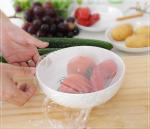 Safety Apple Cling Film Food Wrap Transparent Durable For Preventing Channeling
