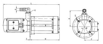Three phase electric pump AB(AOB)