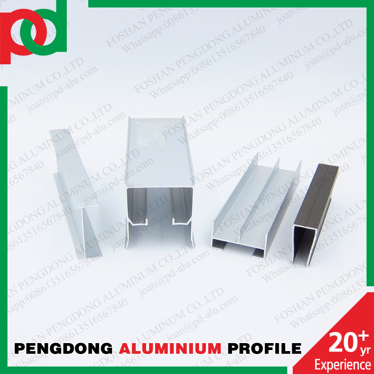 T5 Temper Aluminum Extrusion Profile for Sliding Windows in Every Colour Wooden Grain