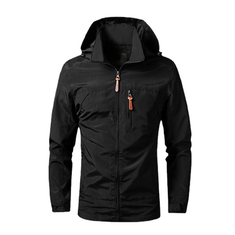 Oem Factory Manufacturer Custom Logo Breathable Water Resistance Jacket Men'S Spring Autumn Outdoor Sports Jacket