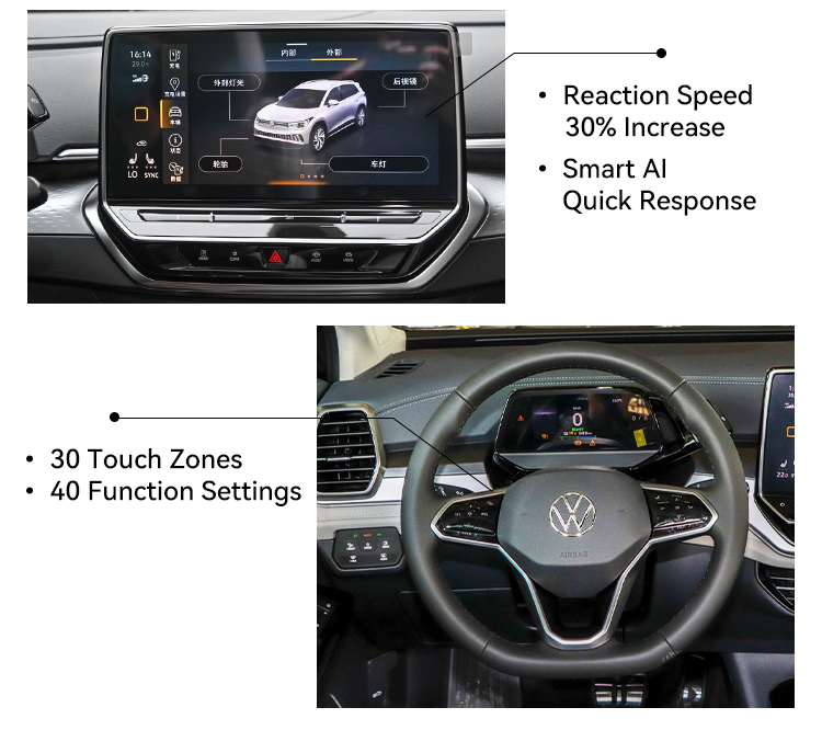 Fuel 100% Electric 7 Seat Electric Car VW ID6 CROZZ LITE PRO 2023 Road Legal Energy Vehicle