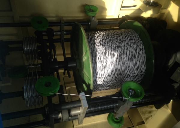 1.0mm - 6.0mm Single Wire Twist Machine 1250 Touch screen+ PLC+ magnetic powder