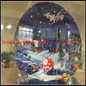 Quality 3.5M diamater snow globe inflatable inflatable christmas snowman wholesale