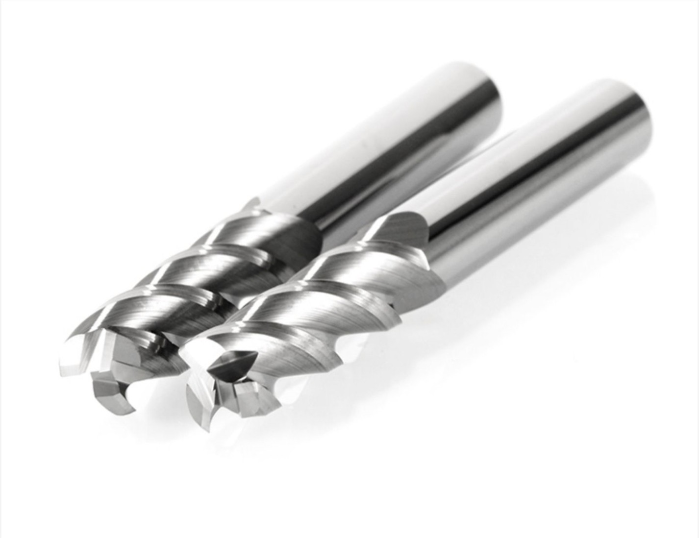Durable Tungsten Steel CNC Milling Cutter For Aluminum Alloy Copper Cutting