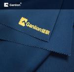 Indigo Cotton Polyester Anti UV Rental Workwear Material Twill 3/1