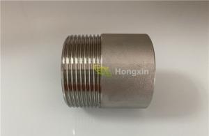 Quality ASTM A733 Black coated steel pipe nipples seamless pipe thread nipples wholesale