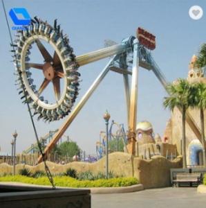Quality Fashion Pendulum Amusement Ride , Thrilling Amusement Park Rides With 360 Degree Swing wholesale