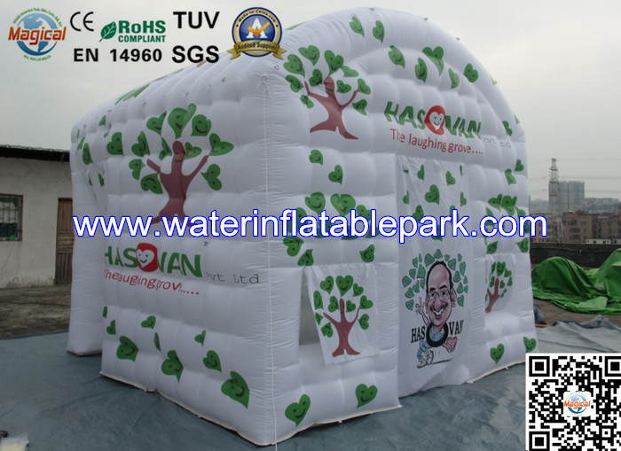 Mini Portable Inflatable Cube Tent Durable For Event Decoration OEM