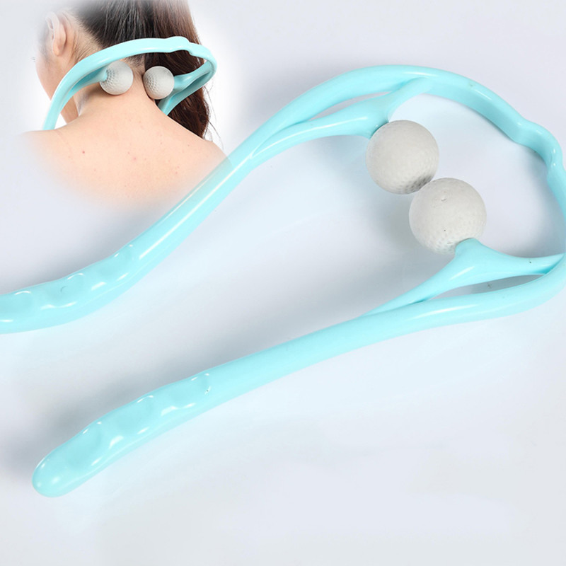 U Shape Heated Neck Massager Handheld Customized Logo For Home / Office / Travel