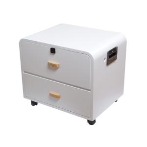 Quality Room Furniture Smart Bedside Table Fingerprint Lock Wireless Charging Pocket wholesale
