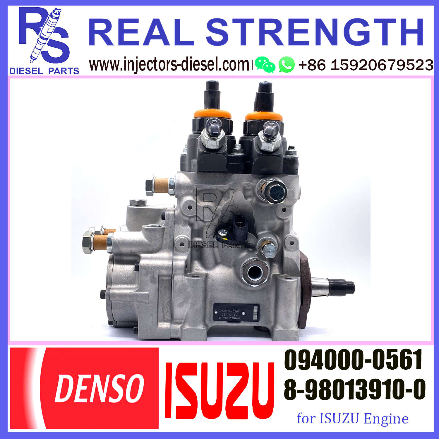 Diesel Engine Pump 094000-0560 094000-0561 094000-0565 8-98013910-0 8-98013910-4 for ISUZU GIGA 6WG1