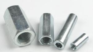 Quality Carbon Steel Long Heavy Hex Nuts 4.8 Grade M5x25 Size ASME B18.6.3 ISO 7045 wholesale