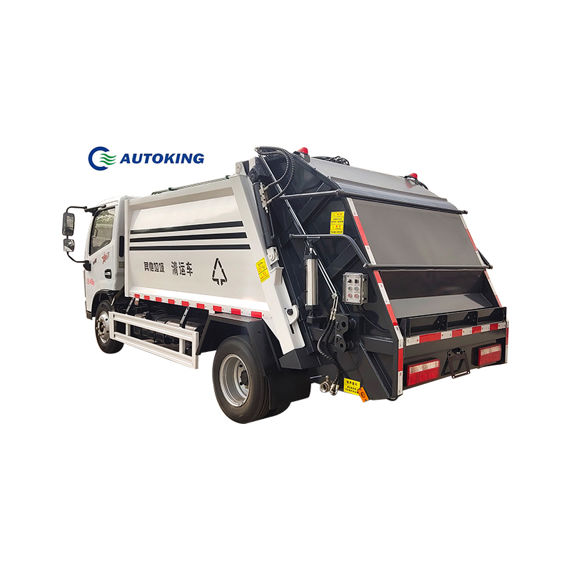 Factory Collection Rubbish Dongfeng 4*2 Garbage Truck Compactor Garbage Collection Equipment