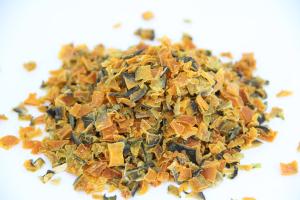 Quality Eco Friendly Dehydrated Pumpkin Chips / Flakes Healthy And Organic wholesale