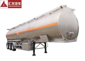 Quality Round Shape Fuel Truck Trailer Aluminum Alloy Vessel Large Capacity wholesale