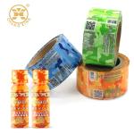 Gravure Wrap Heat Shrink Sleeves For Bottles 76.2mm Pvc Shrink Label Film