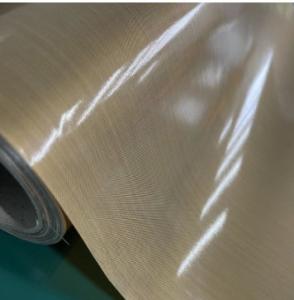 Quality 5mil Thick PTFE Coated Fiberglass Fabic Non Stick Alkali Free wholesale