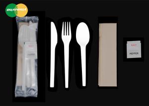 Quality Biodegradable Disposable CPLA Compostable Cutlery Kit Sustainable wholesale
