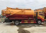 Dongfeng 4X2 LHD 8500Pa Vacuum Sewage Suction Truck