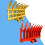 Manufacturer Excavator Rake Bucket Rake Bucket For Excavator For Sanny Hitachi