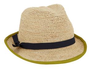 Quality Raffia Bound-Edge Fedora wholesale
