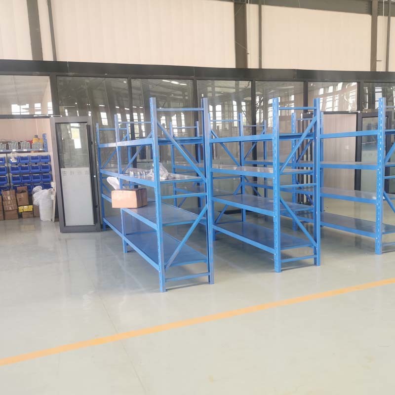 100KG/Layer-500KG/Layer Boltless Shelving Units Customized For Warehouse Storage