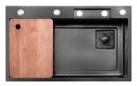 Custom Size Nano Coating Kitchen Sinks Handmade Outdoor Stainless Steel Sink