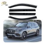 PMMA Car Window Visor Weather Shield Deflector For Mercedes BENZ GLS CLASS 2020