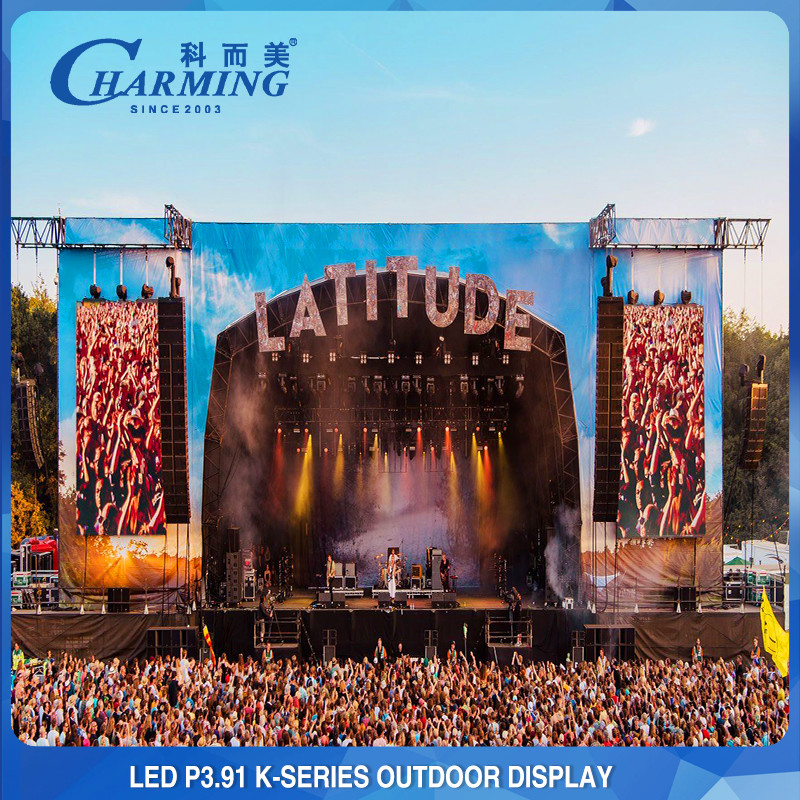 Full Color P3.91 Pantalla LED Screen Display Die Casting High Definition