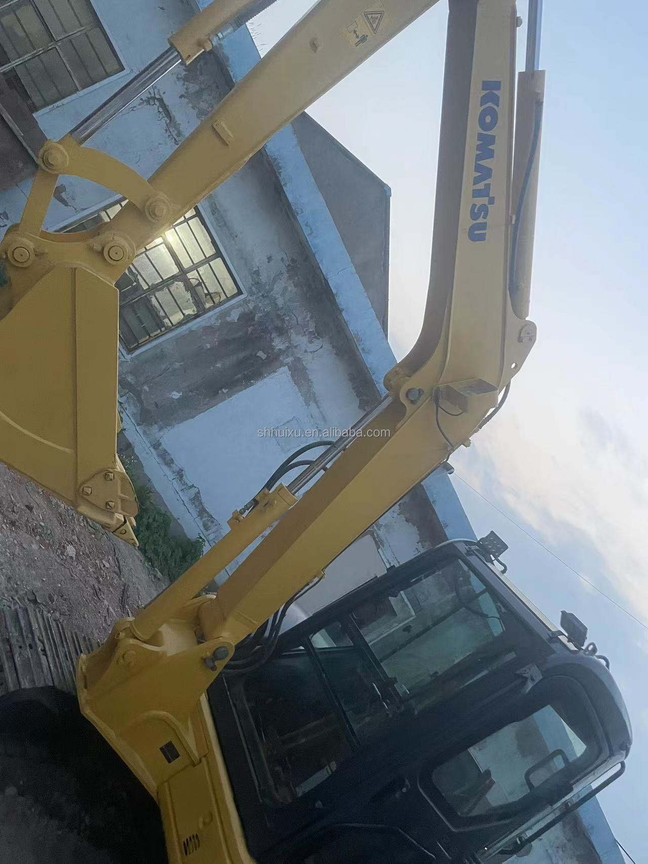High quality KOMATSU PC55MR second hand hydraulic crawler excavator Japan origin/Used mini digger KOMATSU PC55MR Cheap price